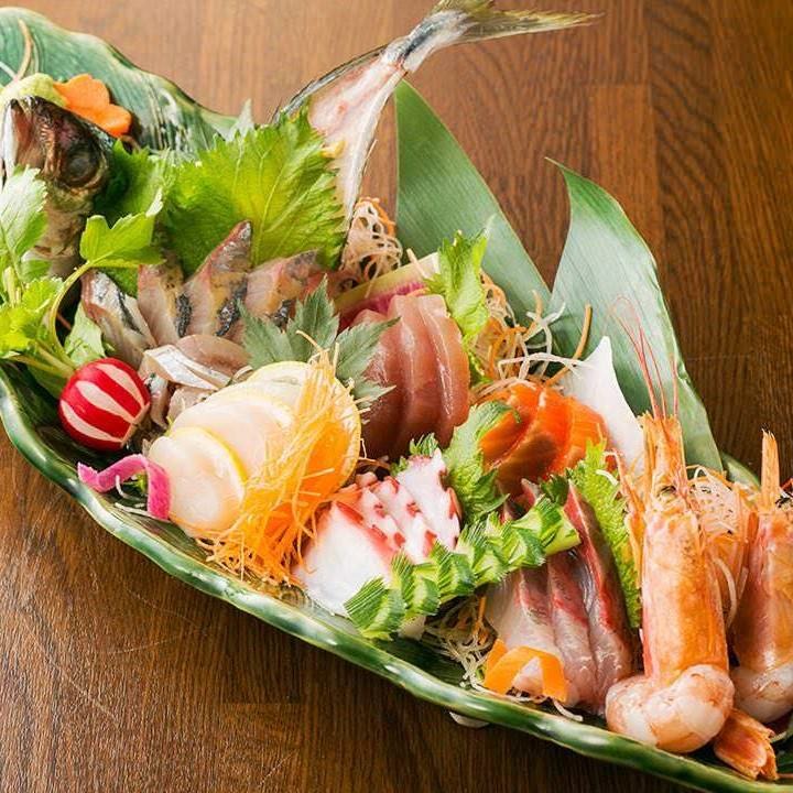 新鮮旬魚のお刺身盛合せ